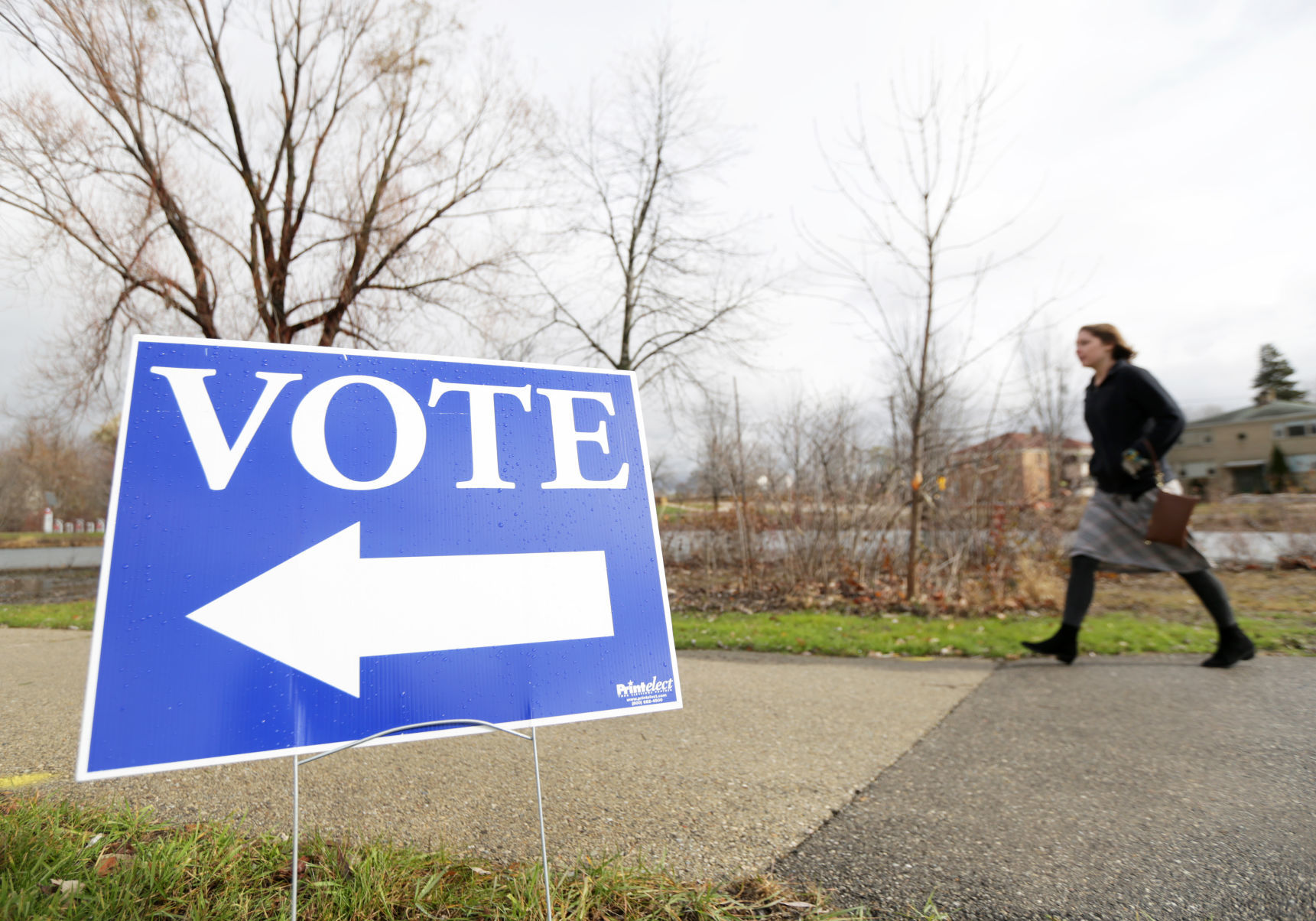 Polling places on Election Day